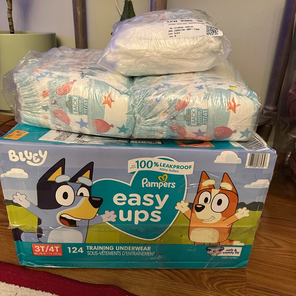 Pampers Easy Ups Training Underwear 3T/4T